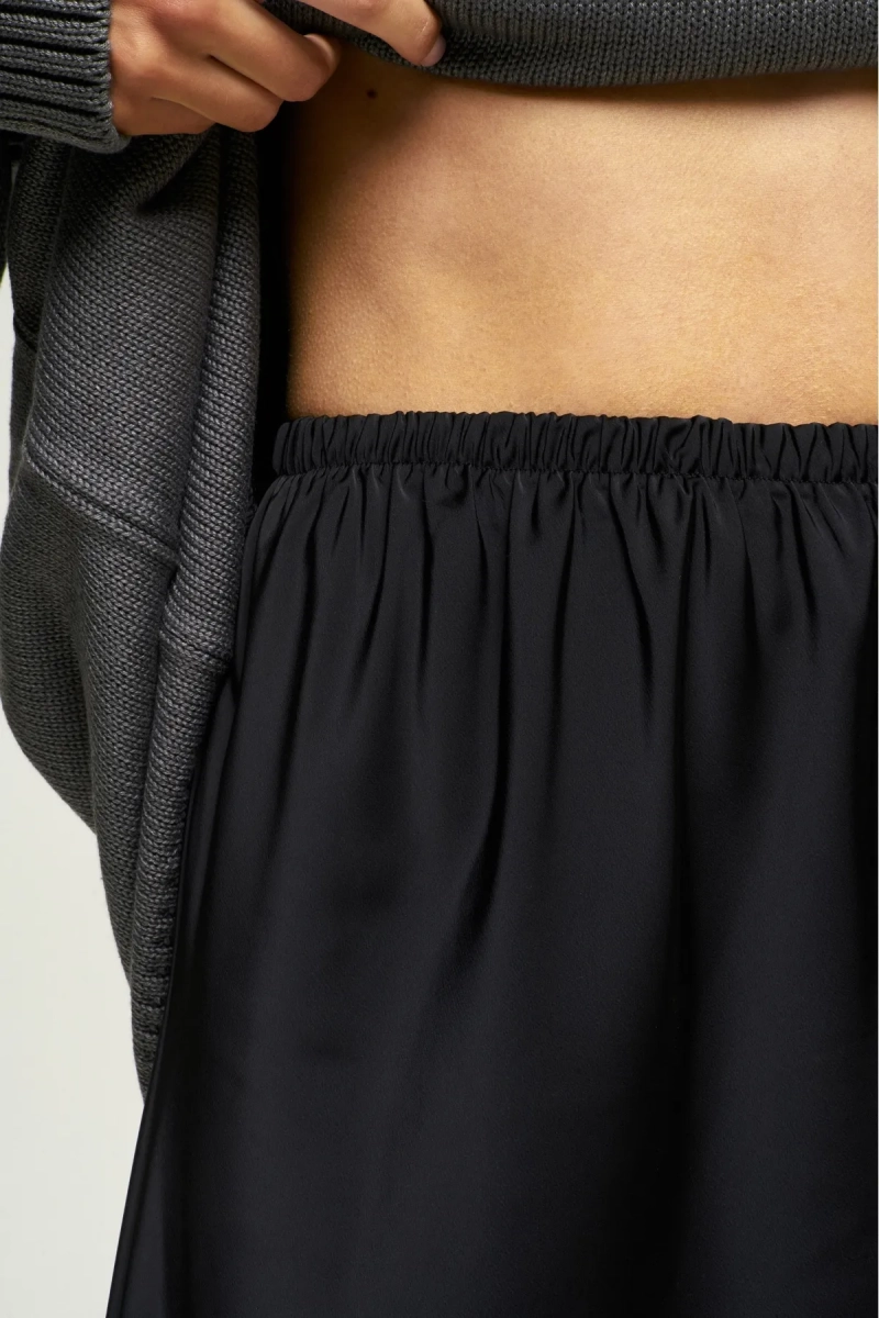 Юбка-годе Black Erist store, цвет: Черный, НФ-00002574 купить онлайн