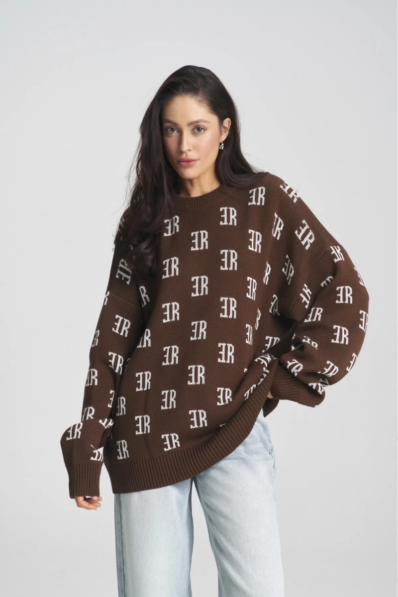 Джемпер Cotton Jacquard Choco