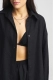 Костюм лён с шортами Black
