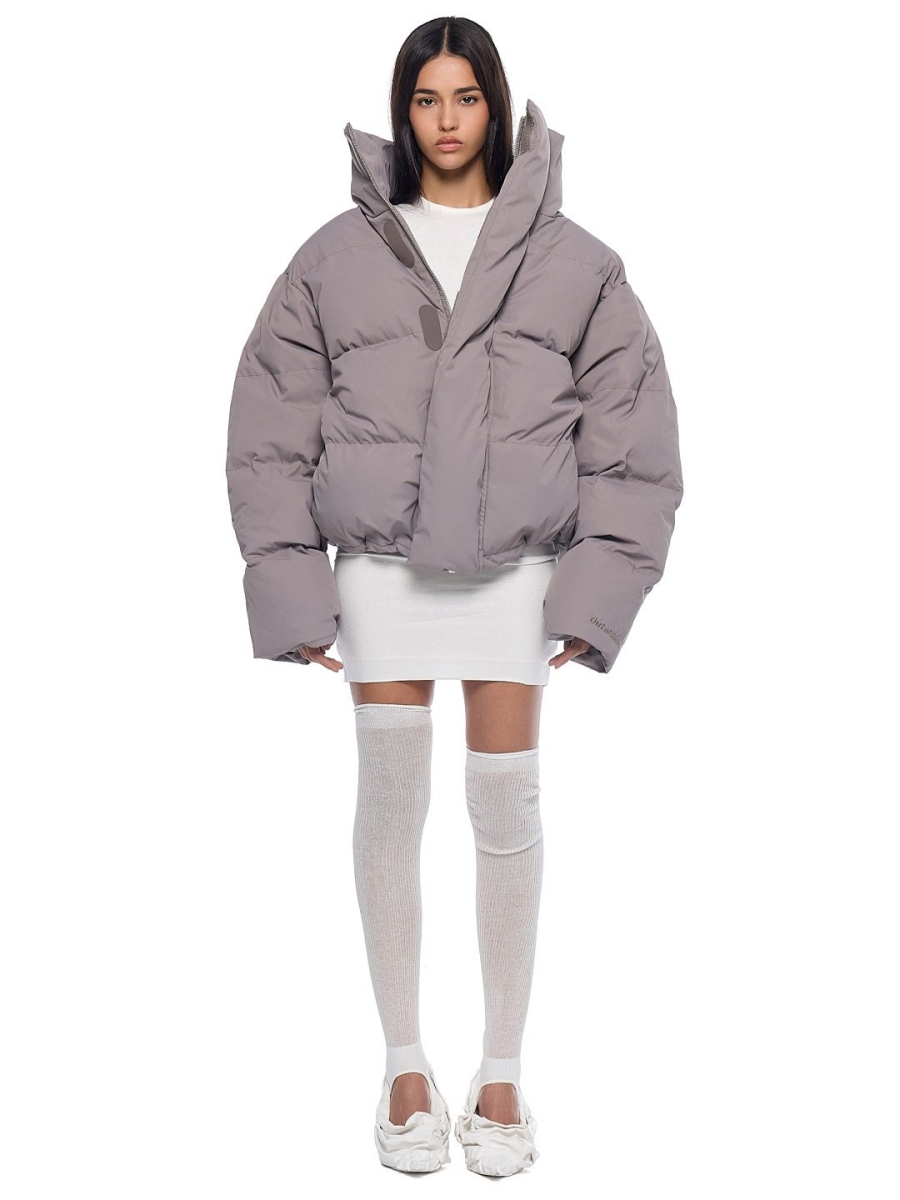 Пуховик OUT OF REACH Eternity FRHT&OUT OF REACH, цвет: warm grey, DJOORTRWG купить онлайн