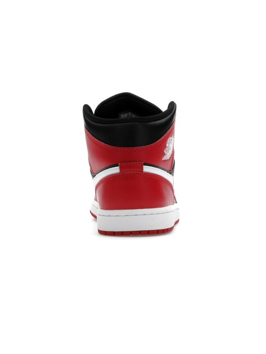 Кроссовки мужские Jordan 1 Mid "Gym Red Black White" NKDADDYS SNEAKERS, цвет: красный DQ8426-061 купить онлайн