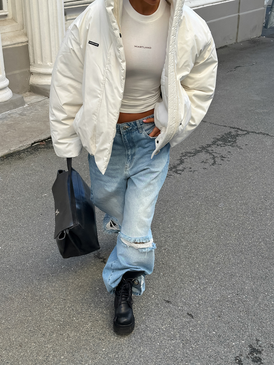 Куртка "WARM" MIARTLAND, цвет: молочный, НФ-00000813 купить онлайн