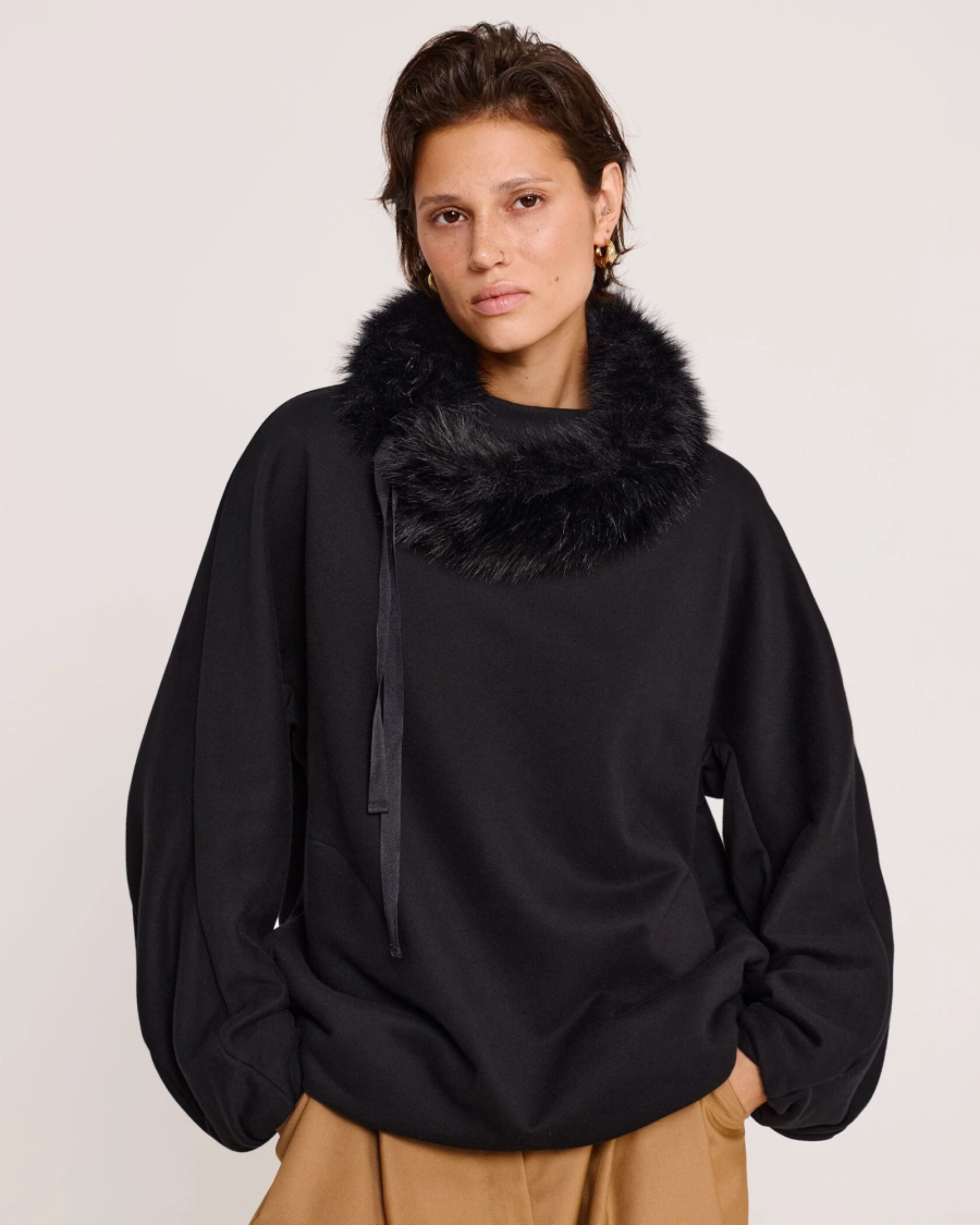 Воротник меховой BLACK