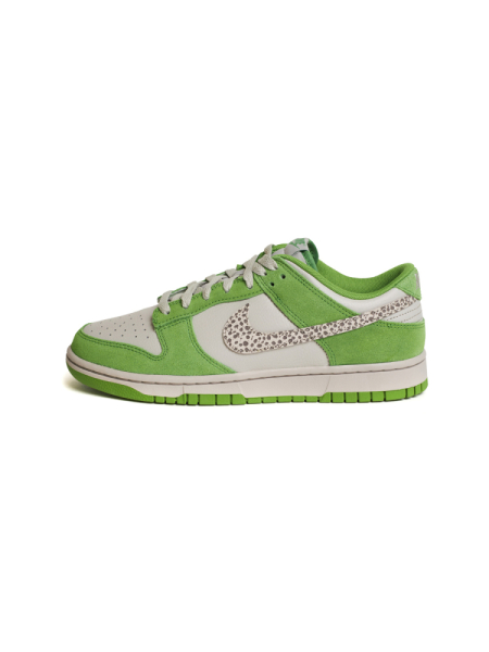 Кроссовки мужские Nike Dunk Low "Safari Swoosh Chlorophyll" NKDADDYS SNEAKERS, цвет: САЛАТОВЫЙ DR0156-300 купить онлайн