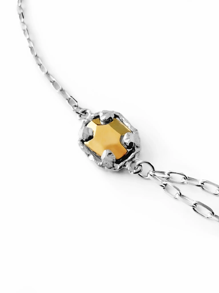 Серебряный браслет на цепочке «Королева драмы» SBLESKOM, цвет: серебро, 12205 купить онлайн