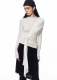 Лонгслив из вискозы со шлейфом ASYA SEMYONOVA, цвет: WHITE, 00-00002542 купить онлайн