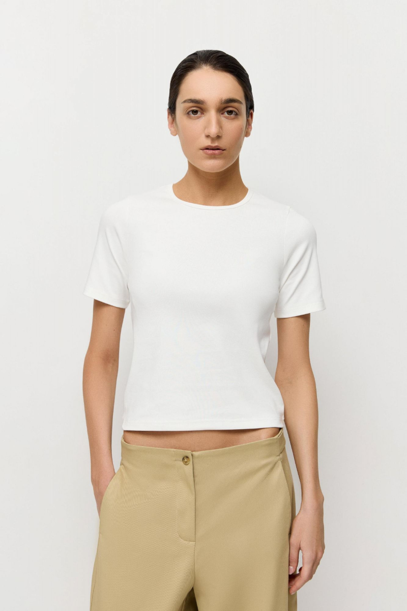 Футболка облегающая