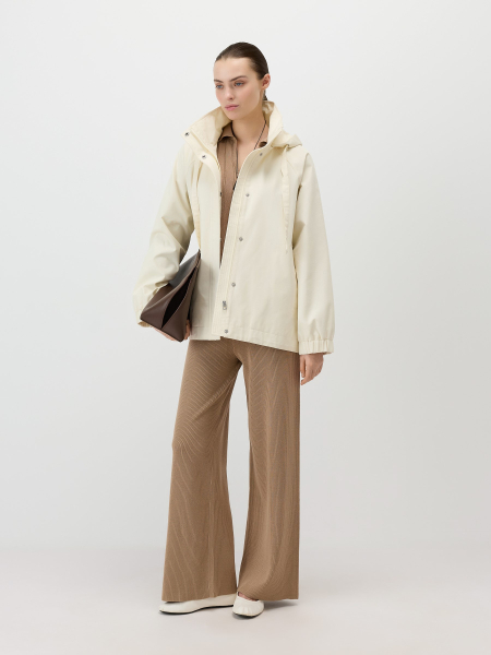 Ветровка с капюшоном Conso, цвет: молочный, SM 260118 - молочный купить онлайн