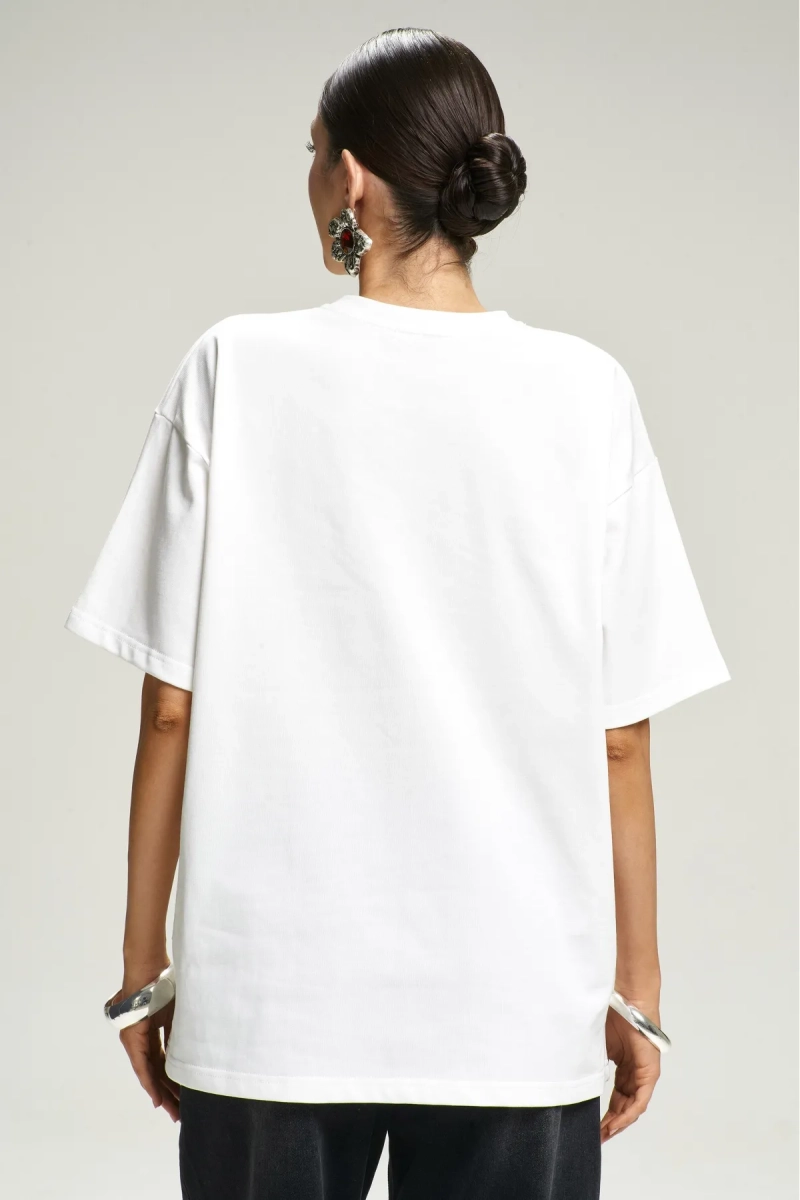 Футболка KARMA NEW White Erist store, цвет: белый, НФ-00002914 купить онлайн