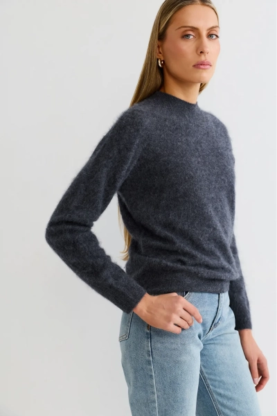 Джемпер из альпаки и кашемира ERISTSTORE, цвет: серый, НФ-00003208 купить онлайн
