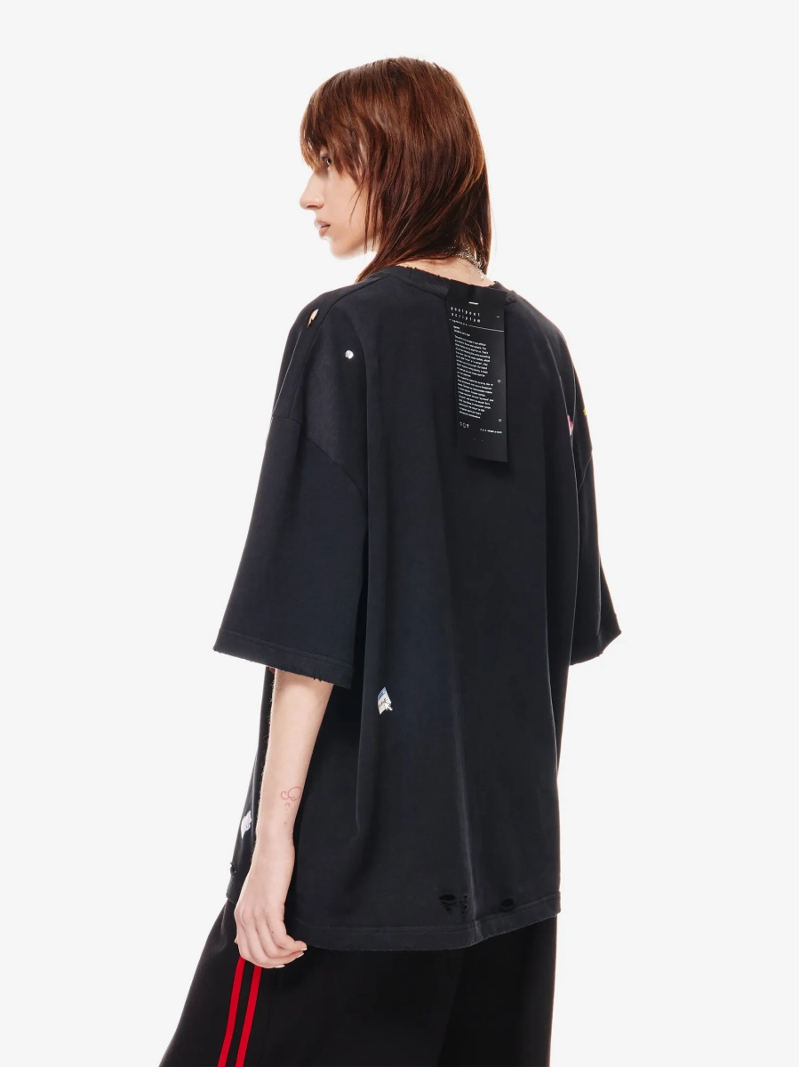 Sticker Pack Футболка Оверсайз p.p.s., цвет: Черный, 1039.00.00.BLK купить онлайн