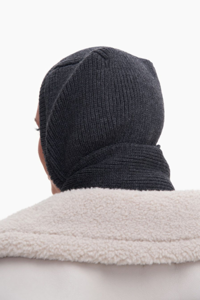 Чепчик-шарф из смесовой шерсти мериноса TOPTOP, цвет: серый TT.601.15040.800 купить онлайн