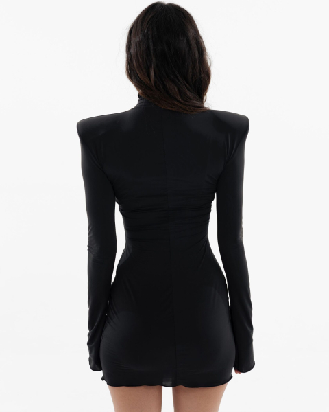 Короткое облегающее платье YONSRU, цвет: Черный,  купить онлайн