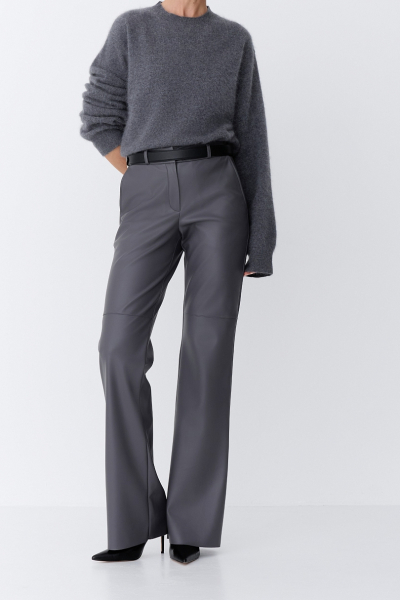 Свитер пушистый из 100% шерсти Ricoco, цвет: серый, 6099/3 купить онлайн