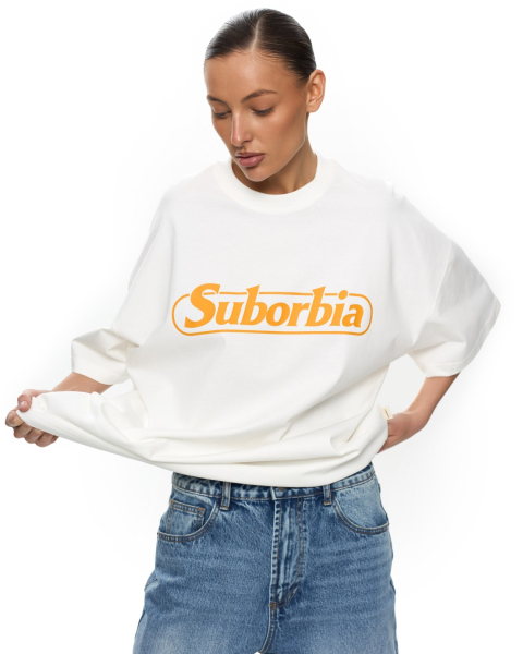 Футболка APRES SKI Suborbia, цвет: white-orange, 006515 купить онлайн