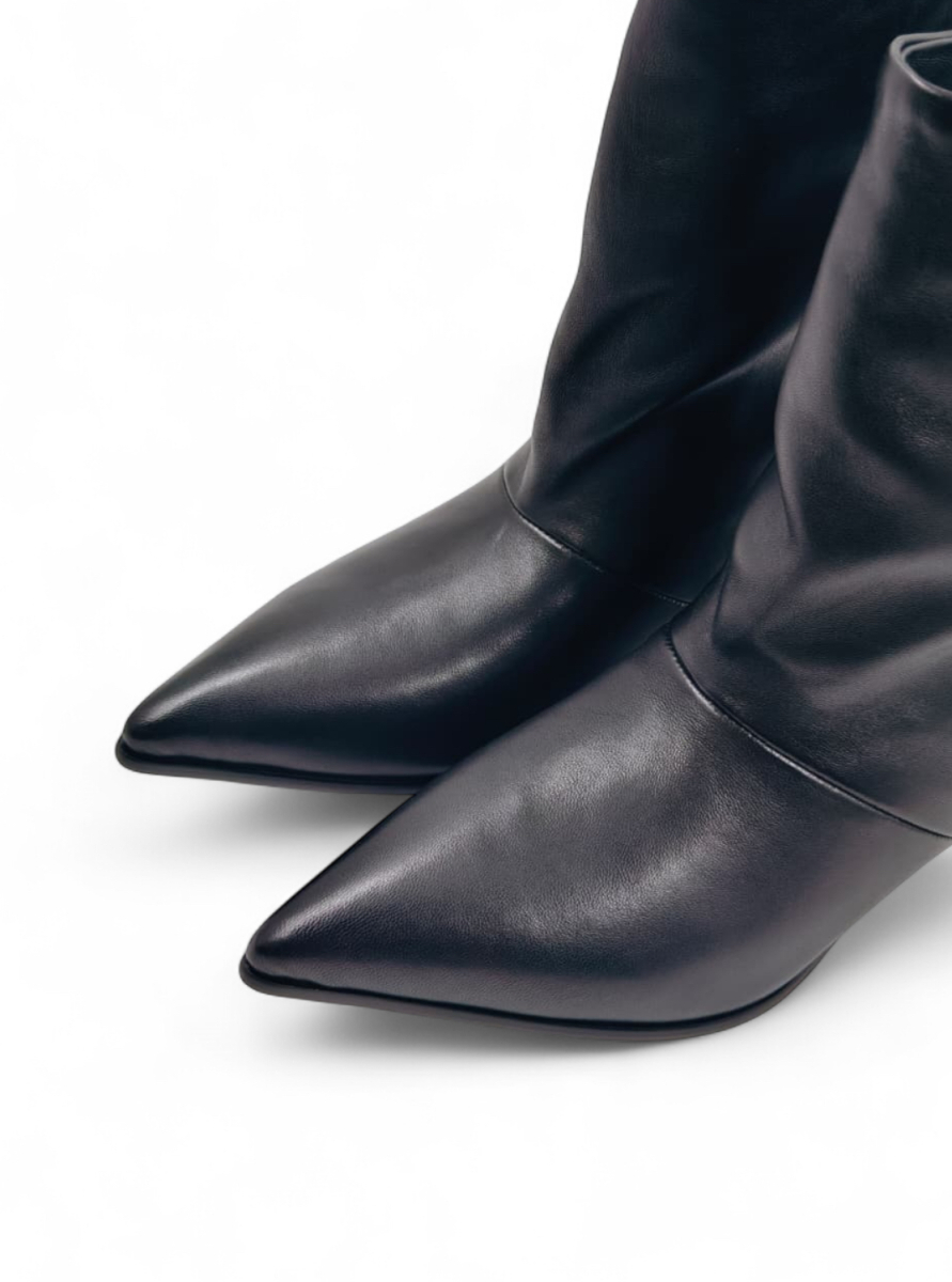 Ботильоны демисезонные из натуральной кожи GRANDERA, цвет: Черный 25119-675/1/r (874) купить онлайн