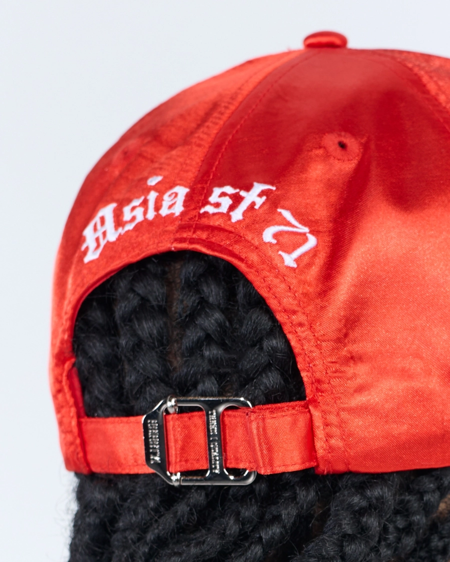 Бейсболка из сатина ASIA ST 71, цвет: красный Ast71.cap-71-satin-red купить онлайн