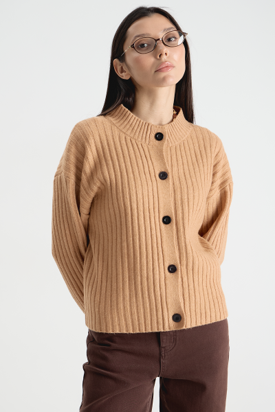 Кардиган MIA AIM, цвет: кэмл, MIA636 купить онлайн