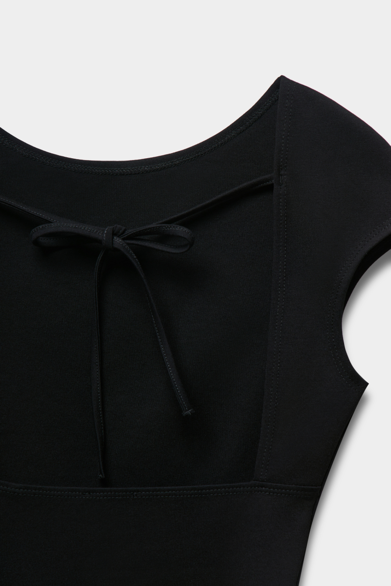 Топ из трикотажа с открытой спиной REFERT, цвет: Черный, 15-4118/1-2511 купить онлайн