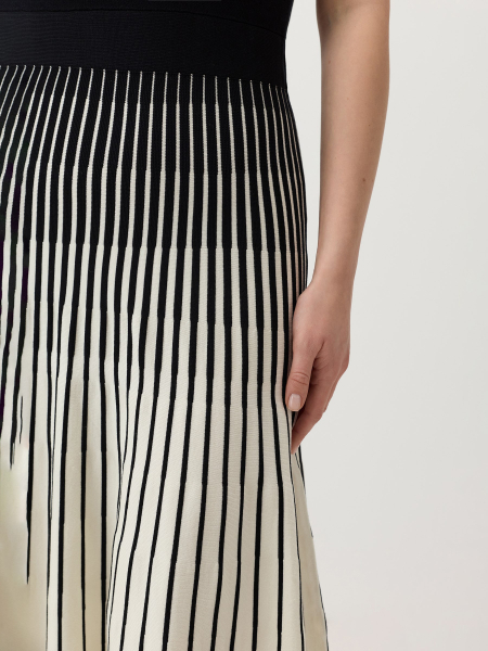 Платье женское Conso, цвет: черный/молочный, KDL 260755 - черный/молочный купить онлайн