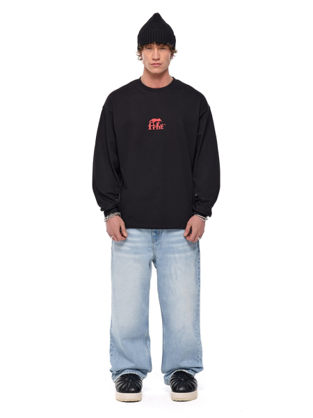 Лонгслив с принтом FRHT, цвет: Черный, LSSKLBK купить онлайн