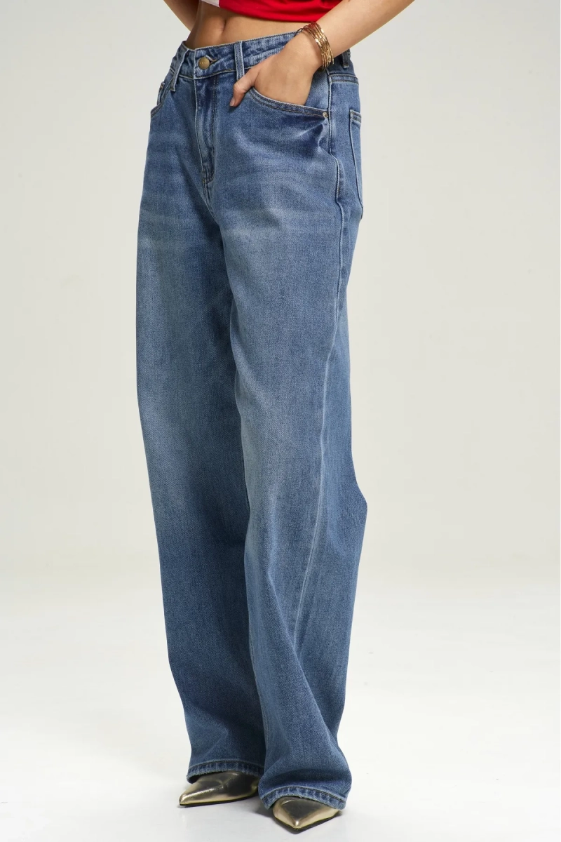 Джинсы BAGGY Classic Blue Erist store, цвет: синий, НФ-00000953 купить онлайн