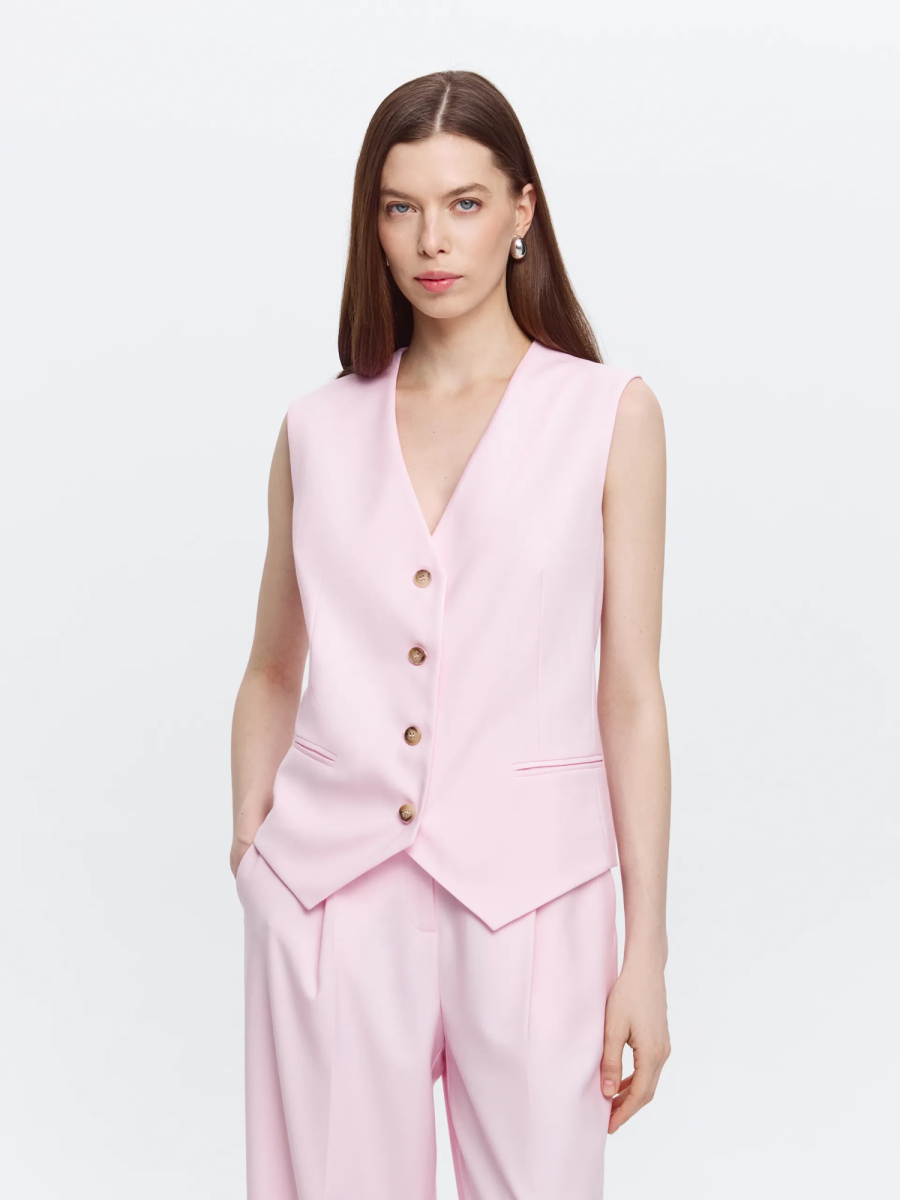 Жилет прямого силуэта