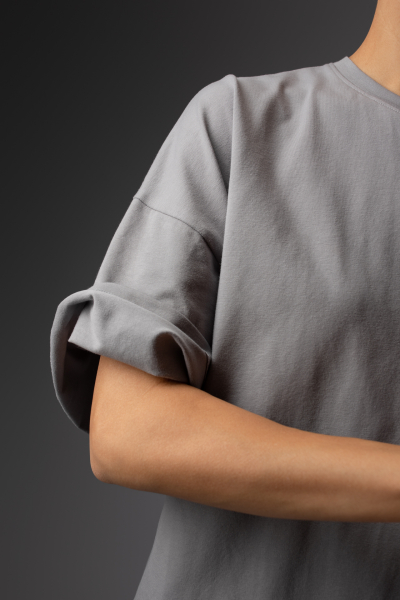 Футболка oversize базовая ZNWR, цвет: сухой, 21457 купить онлайн