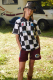 Футболка-поло мужская CHECKER JERSEY SORRY, I’M NOT, цвет: Черный,  со скидкой купить онлайн