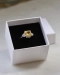 Кольцо «TOSYA PREMIUM» с желтым фианитом Diamond Tosya Store, цвет: серебро, 10-72-00331-312 купить онлайн