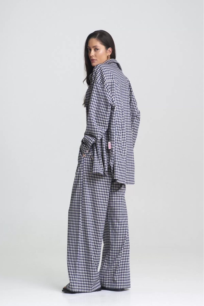 Костюм Summer в клетку Blue Erist store, цвет: синий, НФ-00002463 купить онлайн