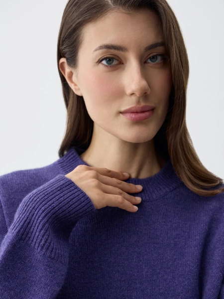Джемпер MIRAGE ANNA PEKUN, цвет: фиолетовый, 40.2555.410 купить онлайн