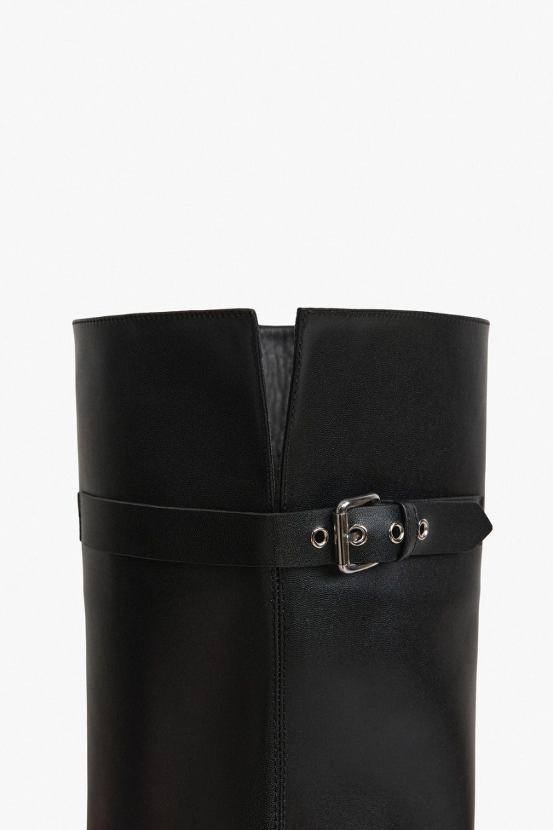 Ботфорты с отстегивающимся голенищем Lera Nena, цвет: Черный LNU.407.18097.900 купить онлайн