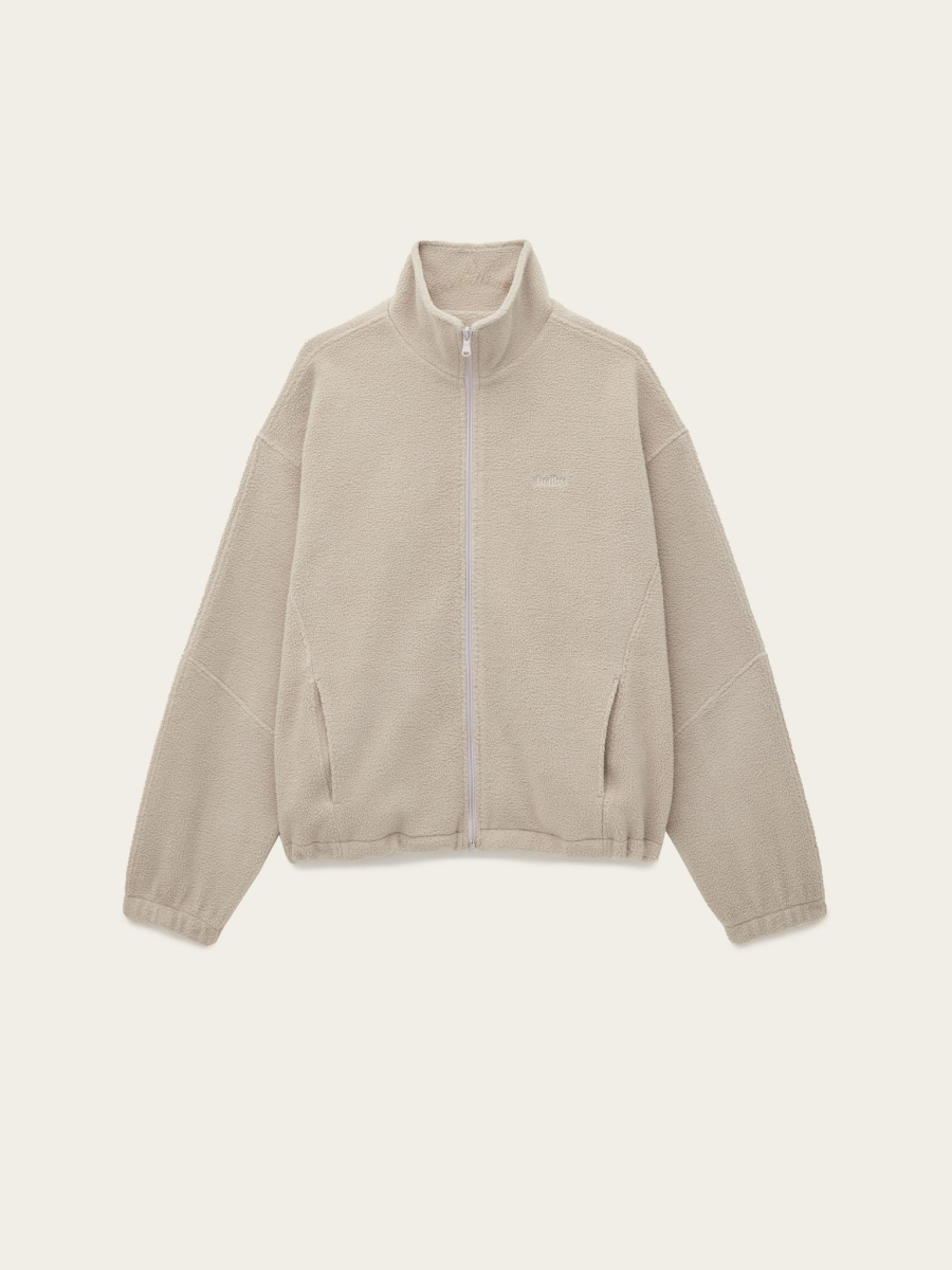 Толстовка из флиса Chaika, цвет: Светло-серый, AW25HO02-11 купить онлайн