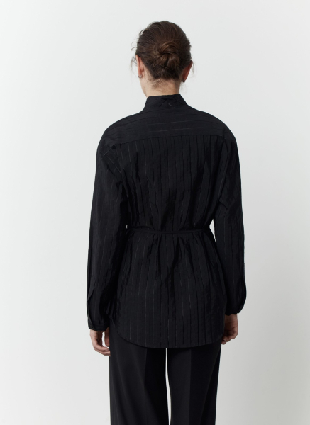 Рубашка в стиле кимоно ALL WE NEED, цвет: Черный, 2608W1391-01 купить онлайн