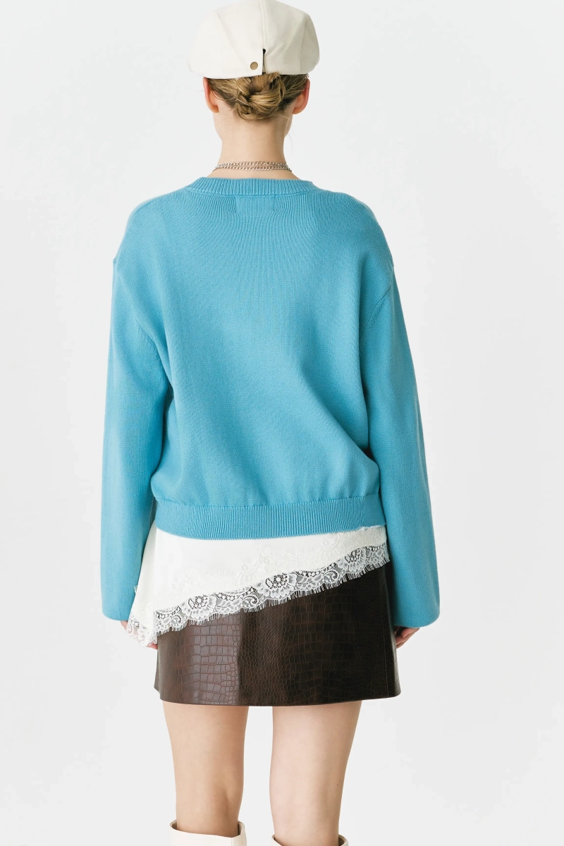 Свитер из хлопка Ricoco, цвет: мультиколор, 6088/3 купить онлайн