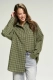 Рубашка Oversized в клетку Green Erist store, цвет: зеленый, НФ-00002701 купить онлайн