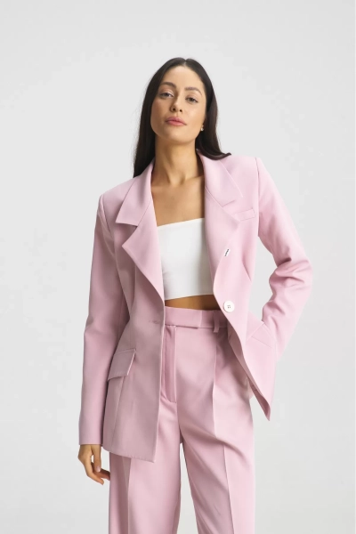 Жакет приталеный Pink Erist store, цвет: розовый, НФ-00001922 купить онлайн