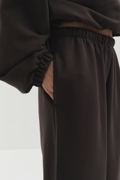 Брюки прямые marte, цвет: коричневый,  купить онлайн