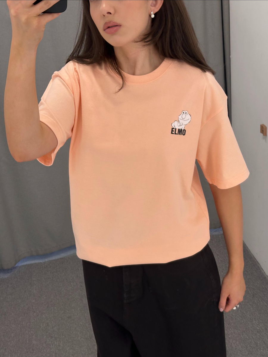 Футболка Sesame Street/1 shvetsov store, цвет: PINK,  купить онлайн