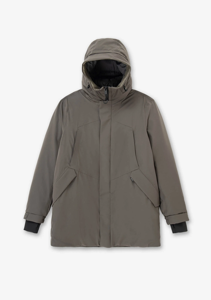 Пуховик SYCAMORE KRAKATAU, цвет: темный серо-зеленый, Qm561-861 купить онлайн