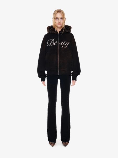 Худи на молнии с принтом POST POST SCRIPTUM, цвет: Черный, 1105.000.00.01.001 купить онлайн