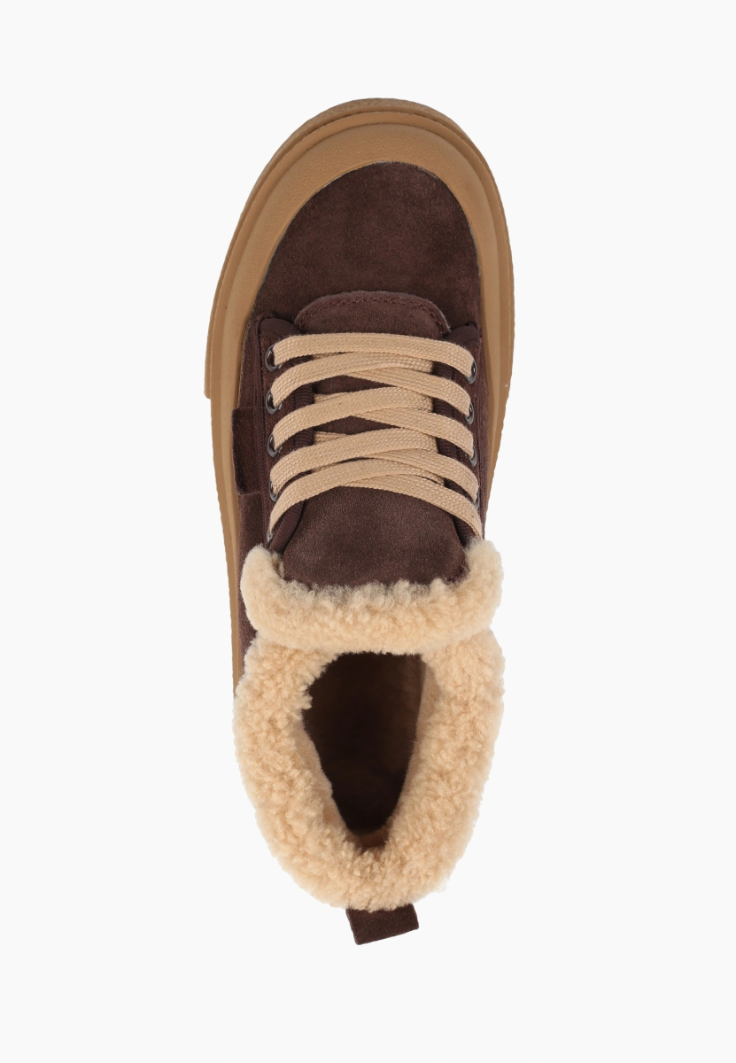 Кроссовки зимние SBALO, цвет: шоколадный SWA6 купить онлайн