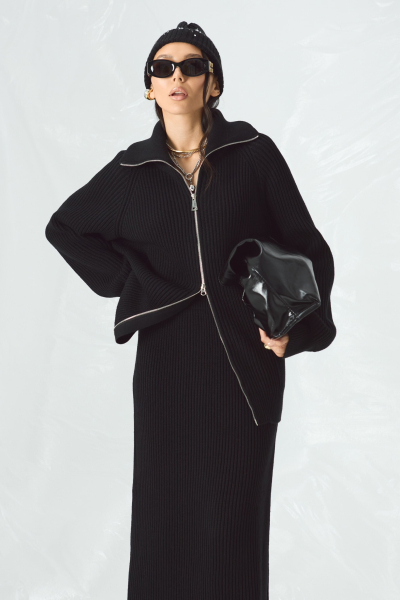 Юбка с шерстью MIA AIM, цвет: Черный, MIA561 купить онлайн