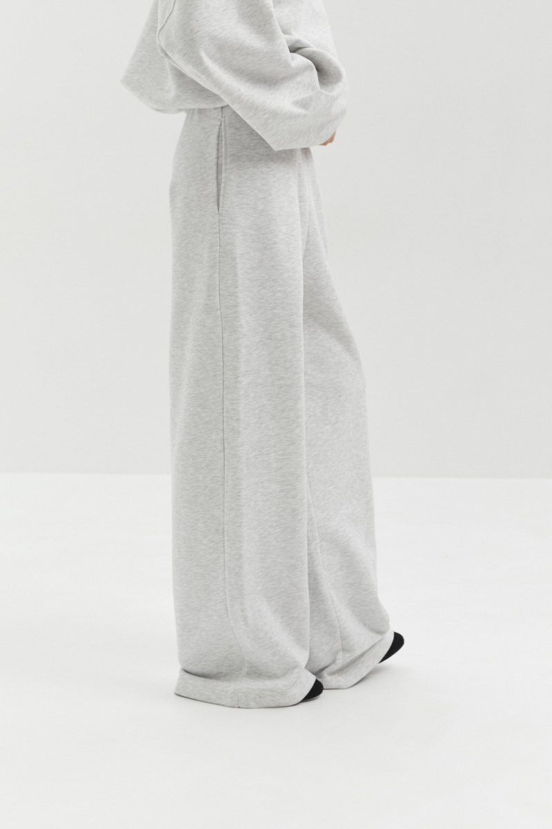 Брюки прямые marte, цвет: серый,  купить онлайн