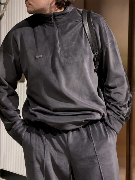 Анорак Велюр мужской