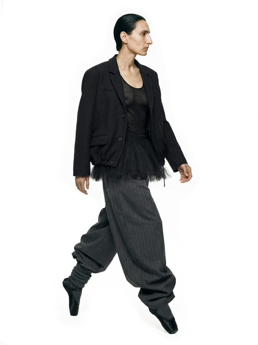 Майка с балетной пачкой ТВОЙ АНТИГЕРОЙ, цвет: Черный, -- купить онлайн