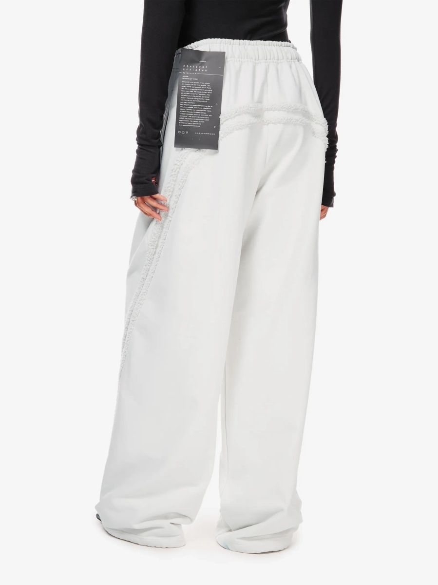 Брюки с текстурными лампасами p.p.s., цвет: гипсовый белый, 1040.00.00.WTE купить онлайн