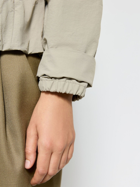 Куртка-бомбер AROUND, цвет: бежевый, 210_63PN01XS-S купить онлайн