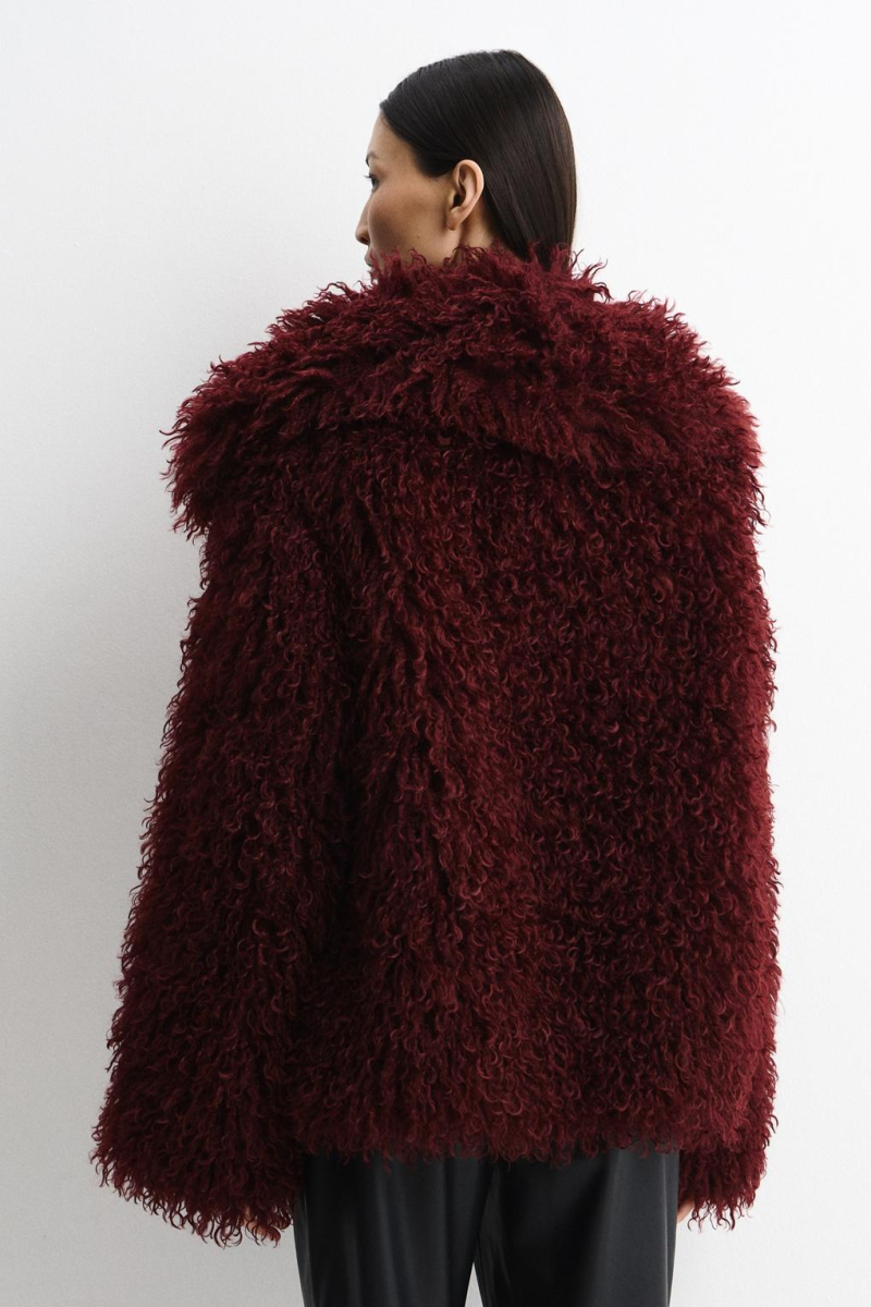 Шуба CROCS ENEVOO, цвет: Бордовый, 07115 купить онлайн